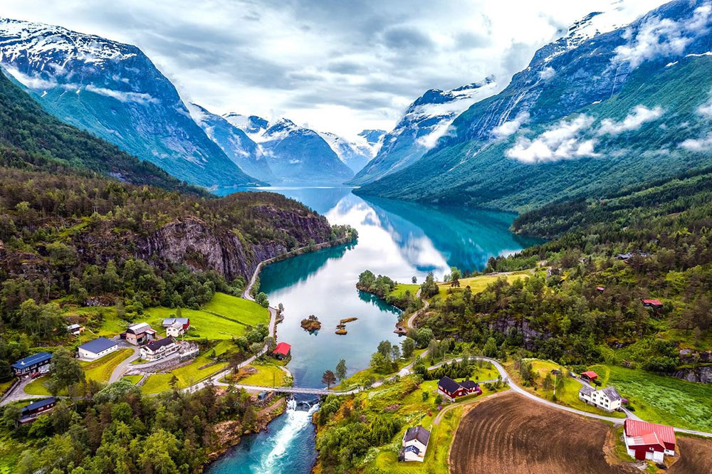 Most beautiful small villages in Norway